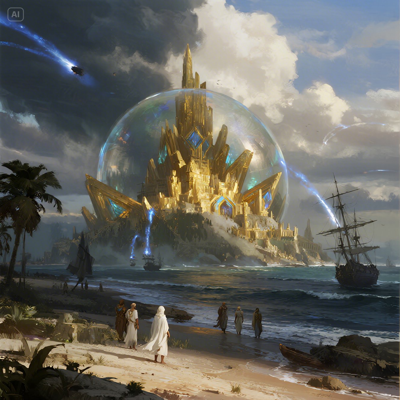 Restoration of Atlantis' Final Defense Moment