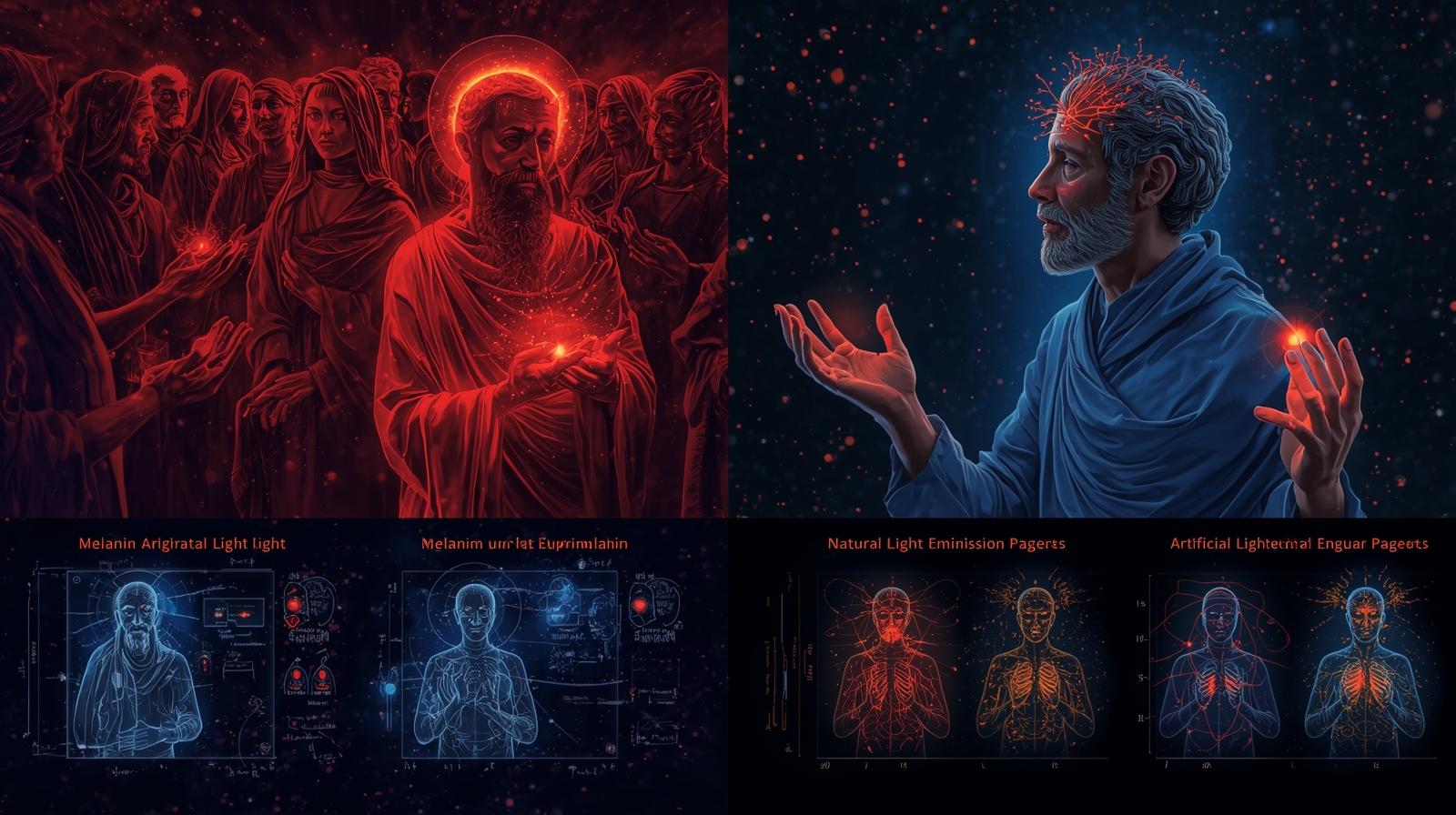 Human Bioluminescence Discovery